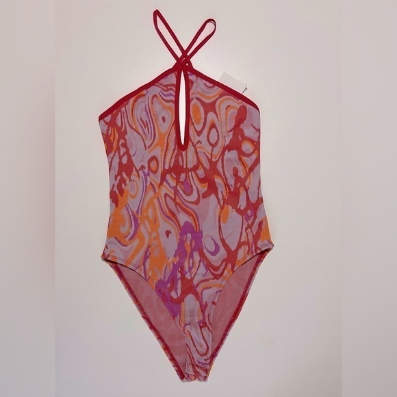 Zara, Women's Jacquard Bodysuit - Multicolor. Size: S. NWT. - Picture 1 of 15